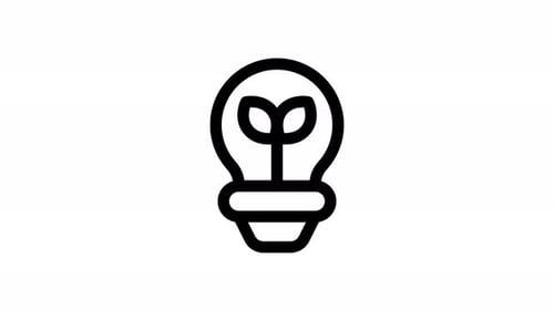innovation line icon animation