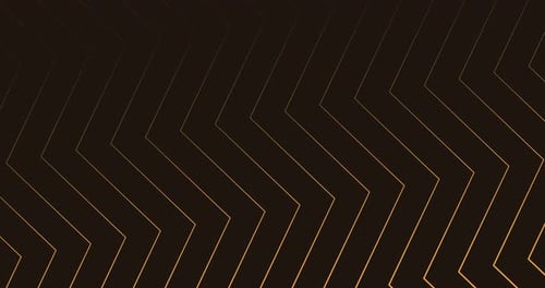 Fondo abstracto de zigzags dorados.