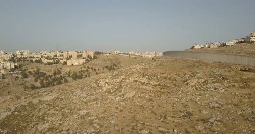 East Jerusalem security wall flight