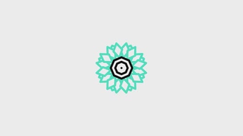 Mandala Animated Icon V2