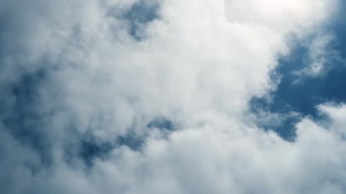 Timelapse of a cloudy sky