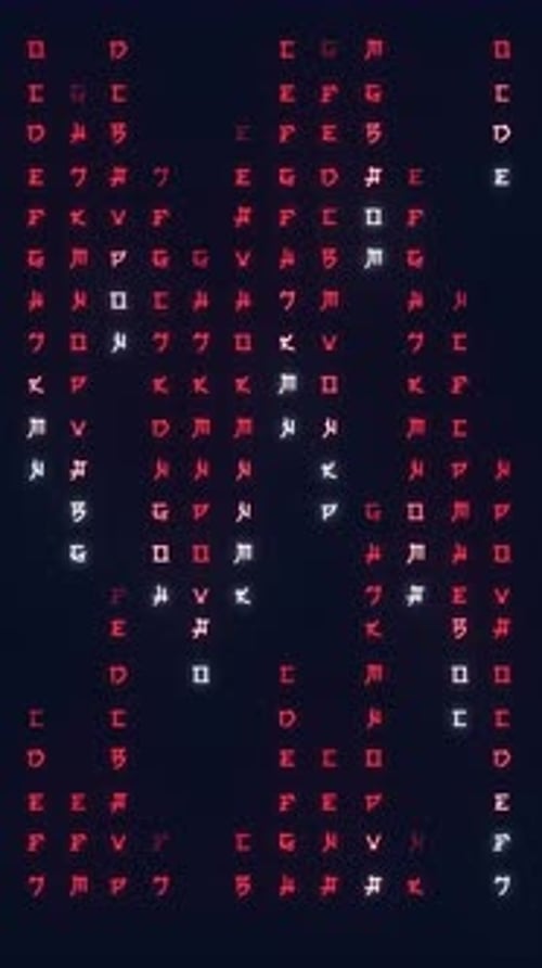 Neon Futuristic Data Stream Grid Background