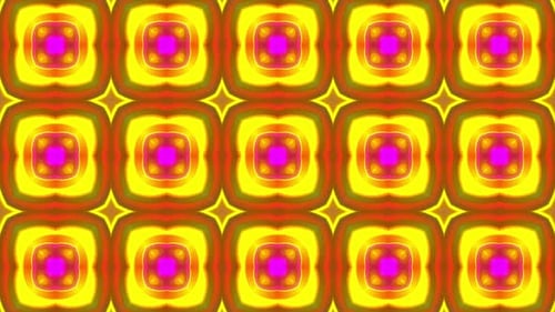 Multicolor Vj Kaleidoscope Background Loop V8