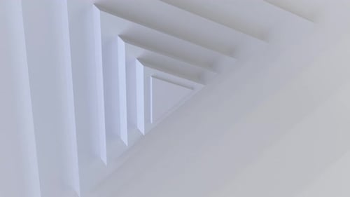 Grey Hypnotic Shapes Loop 4K
