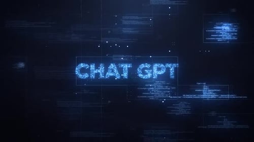 Glitch Digital Code Text Reveal