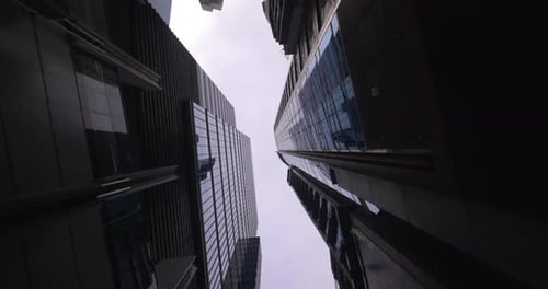 Office High Rise Buildings In The Center