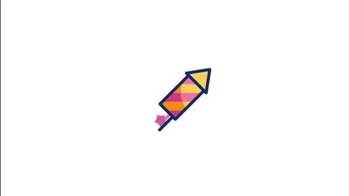 Firecracker Animated Icon
