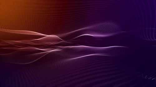 Elegant Ocean Wave Line Background V6