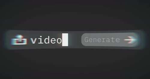 Créer une vidéo avec une entrée d'intelligence artificielle, une animation du terminal avec une invite de texte à vidéo