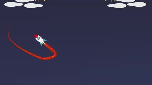 Animaciones de cohetes