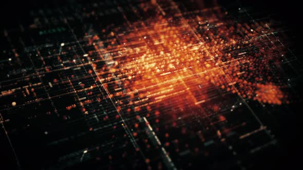 Advanced Data Matrix Simulation Vertical Background 49, Backgrounds ...