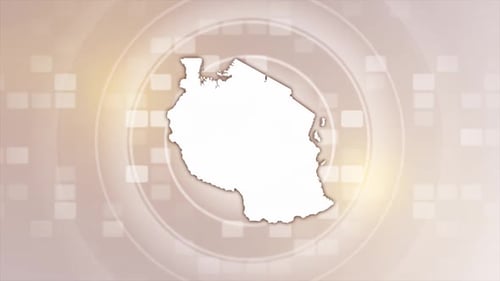 Animierte Karte von Tansania