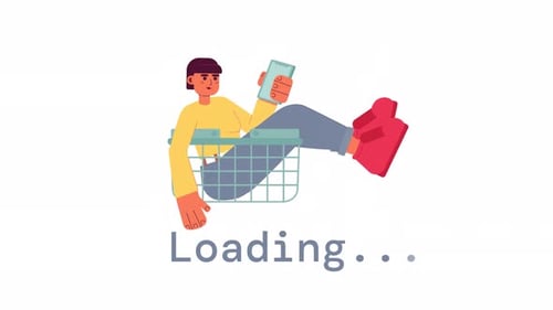 Animated Online Buyer Loader
