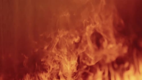 Close up flames and fire texture background