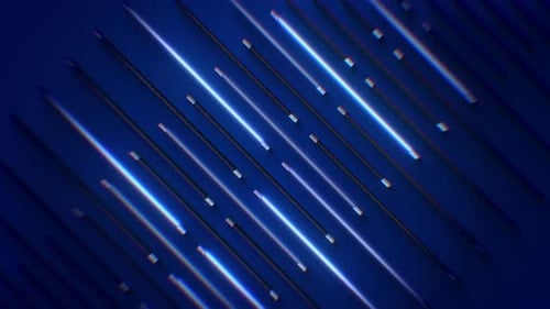 Neon Light Strips Vj Loop 04
