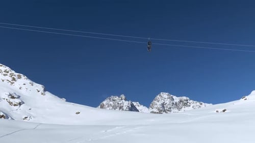 Awe Inspiring Winter Wonderland Skiing Snowboarding and Mountain Lifts