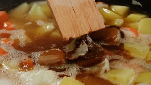 Japanese Curry Rice with Fry Pork Tonkatsu Katsu Kare Japanese Breaded Cooking Dinner in Restaurant