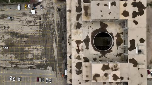 Commercial Area for Shops the Building is Arrested By the Court Closed Place Perfect Background