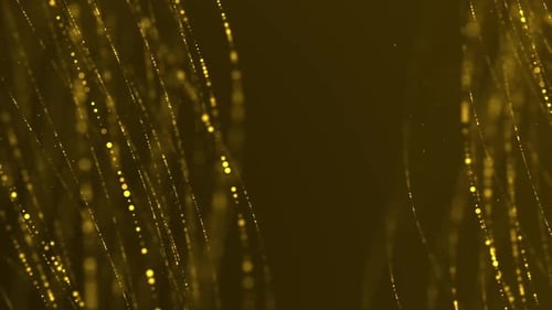 Beautiful elegant golden dot line frame background