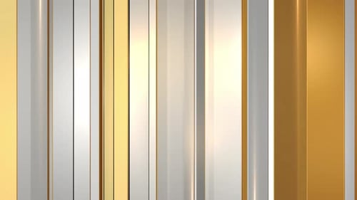 Vertical Shape White And Gold Animated Gradient Background 4 K