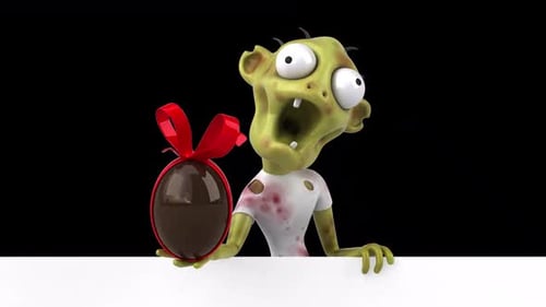 Fun zombie - 3D Animation