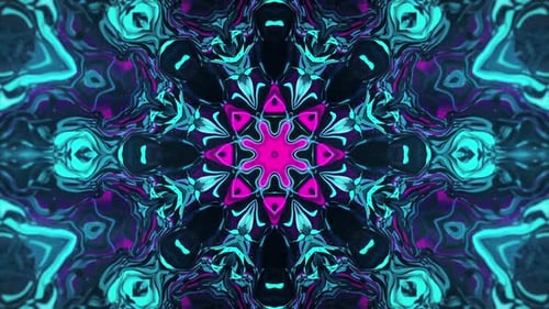 Colorful Mandala - Kaleidoscopic Pattern