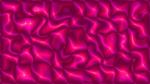Glowing Magenta Fluid Grid Abstract Motion Background