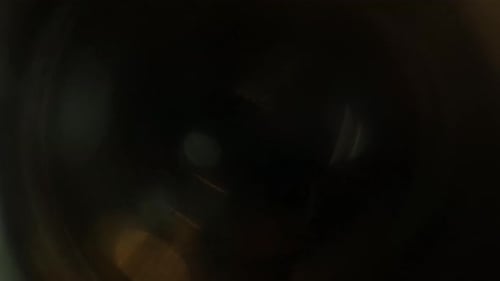 Illuminate Collection: Soft Ambient light leaks with orange and blue hues