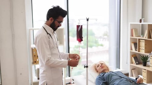 Medical Specialist Checking System Before Procedure of Patient in Exam Room