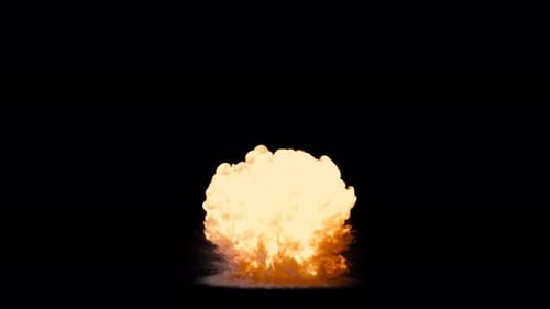 Realistic Fire and Smoke Explosion Visual Effect