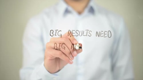 Writing Big Results Need Big Ambitions