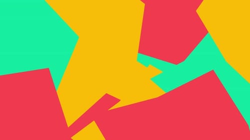 Abstract Geometric Shape Background Animation Loop