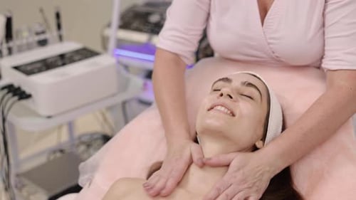 Techniques de massage Nourriture de la peau Bien-être de la peau