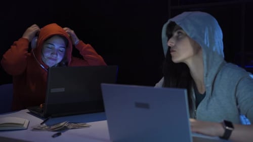 Hacker makes mistakes, messes up.