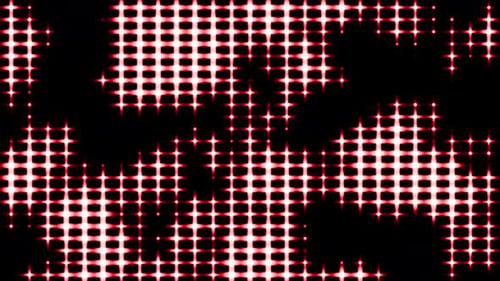 Leuchtend rote bewegte Lichter für Party-VJ-Loop-Hintergrund