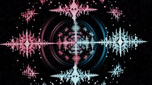 Fond festif animé de Noël en boucle