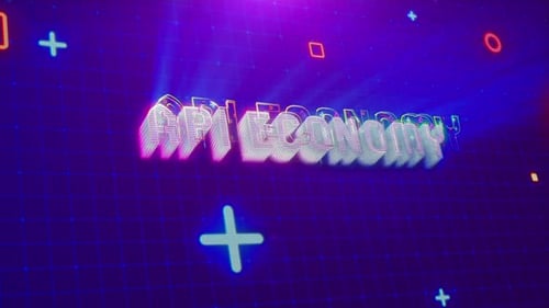 Futuristic Glitch Digital Text Reveal Opener