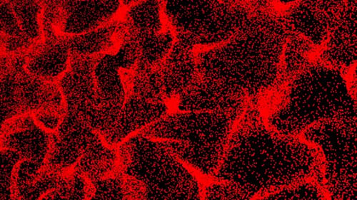 Dynamische Kurve des Wassers. Animierter 3D-Bewegungshintergrund für nahtlose Kurvenlinien