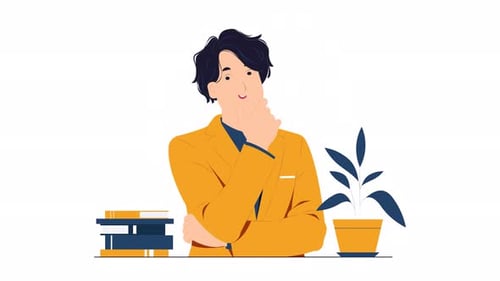 Animación de mapas mentales de personajes en 2D 4K en Alpha