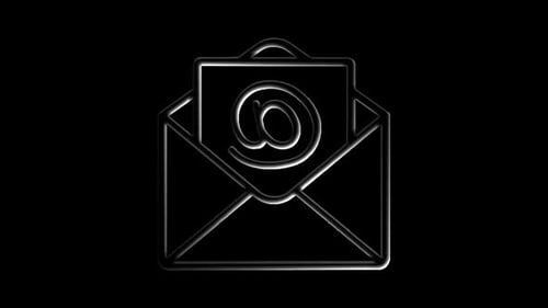 E-Mail-Symbol 3d Loop