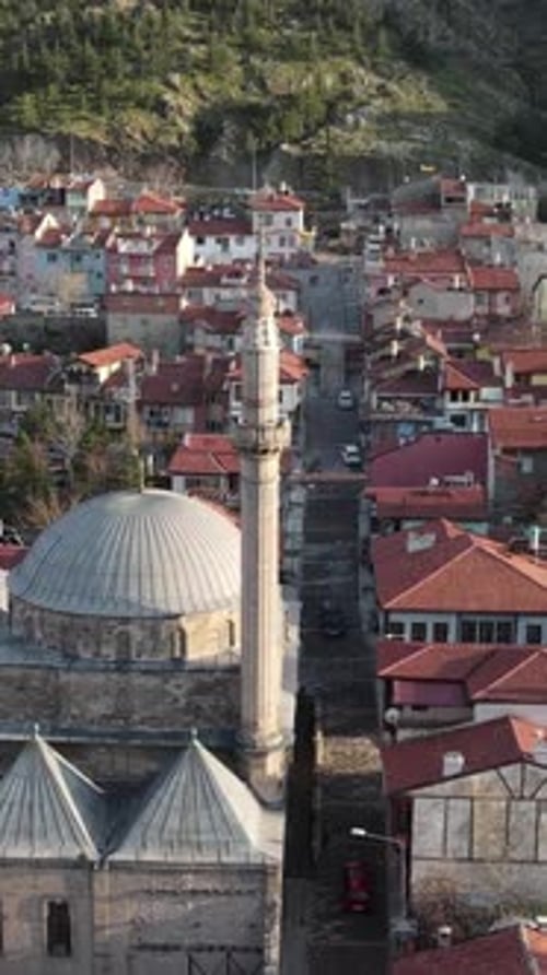 Aerial Historical Mosque