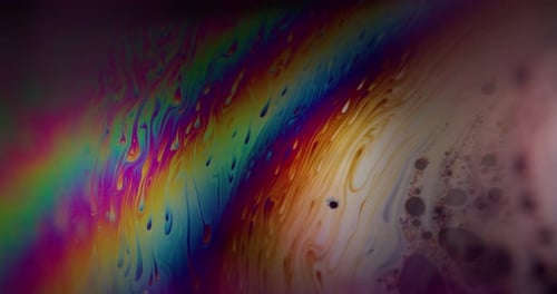 Savon holographique Bubble Blur Swirl Ink Curl Light