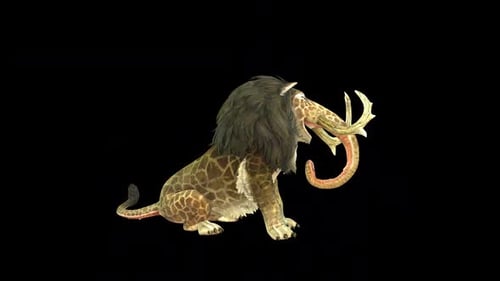 Wild Baku Animal Roar Idle