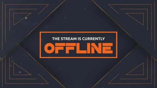 Social Media Stream Outro Offline_Orange Theme