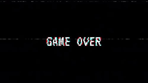Game Over Glitch