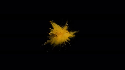 Bunte Pulverexplosion 18