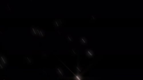 Futuristic Light Streaks and Particle Trails Motion Background