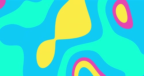 Oil Lamp Trendy Abstract Wavy Background Psychedelic Animated Background Resolution Animation Modern