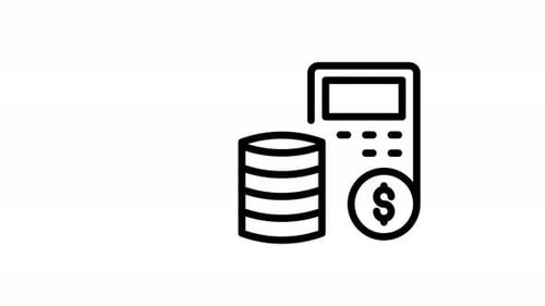 Animation Budget Finance Icon