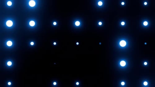 Neon Sea Blue Sphere Background Vj Loop For Party